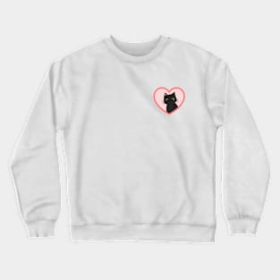 Cat in my heart Crewneck Sweatshirt